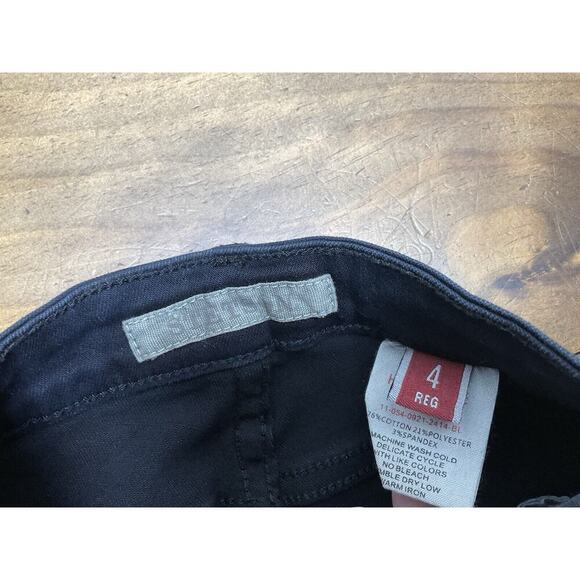 Stetson Western Jeans Womens High Rise Flare Dark Blue Size 4 Pants - Picture 8 of 13